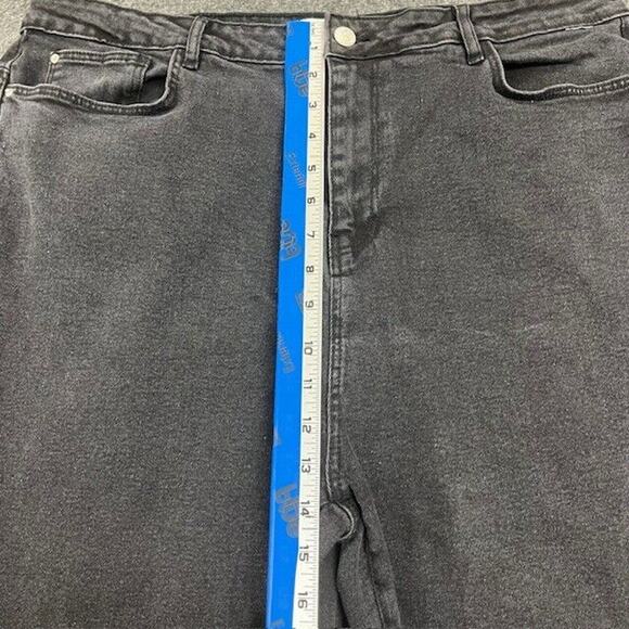 Urban Bliss Jeans Womens Size 12 (34x27.5) High Rise Black Denim - New - Picture 9 of 15